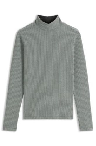 Top Slim à rayures en fil métallisé - HUGO - Modalova