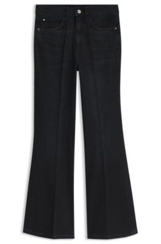 Jean évasé coloris bleu surteint - Boss - Modalova