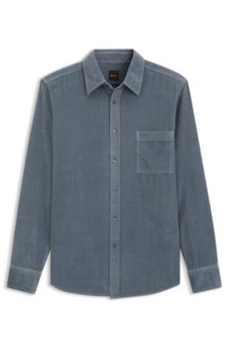 Chemise Regular en velours côtelé de coton - Boss - Modalova
