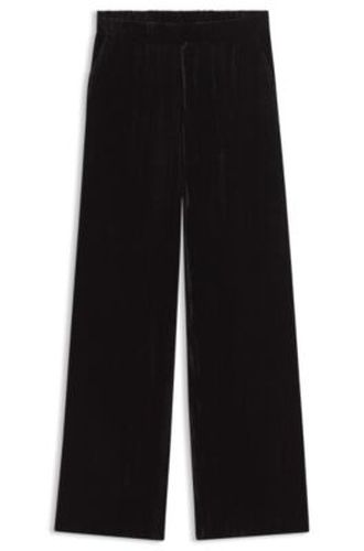 Pantalon Relaxed en velours - HUGO - Modalova