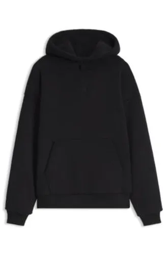 Sweat à capuche en peluche avec logo brodé - Boss - Modalova
