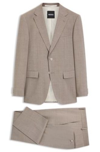 Costume Slim deux pièces en laine vierge - Boss - Modalova