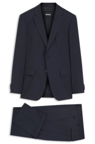 Costume Slim deux pièces en laine vierge - Boss - Modalova