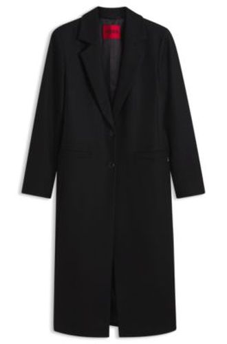 Manteau en laine mélangée - HUGO - Modalova