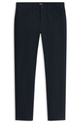 Pantalon Slim en coton stretch - Boss - Modalova
