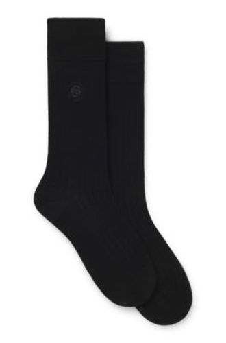 Lot de deux paires de chaussettes mi-mollet - Boss - Modalova