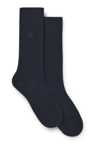 Lot de deux paires de chaussettes mi-mollet - Boss - Modalova