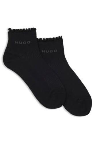 Lot de deux paires de chaussettes courtes - HUGO - Modalova