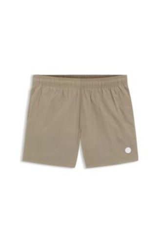 Short de bain avec bordure en monogramme Double B - Boss - Modalova