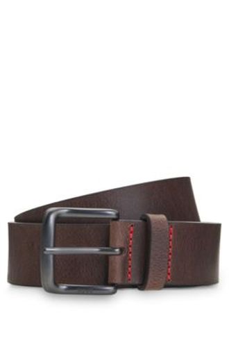 Ceinture en cuir confectionnée en Italie - HUGO - Modalova