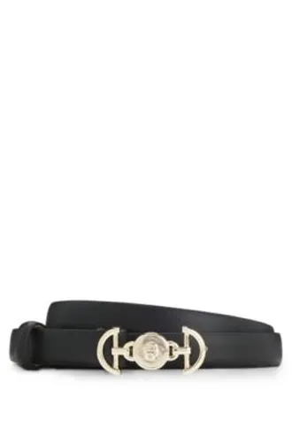 Ceinture en cuir italien avec boucle double B - Boss - Modalova