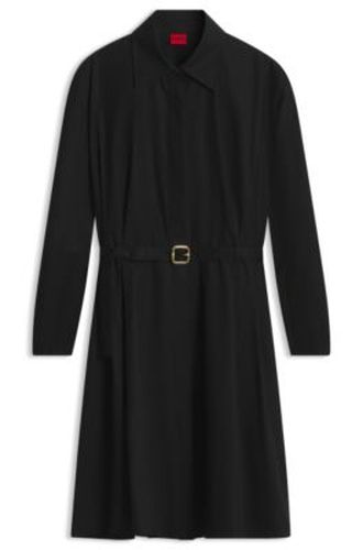 Robe-chemise en coton - HUGO - Modalova