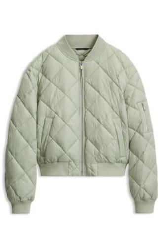 Veste déperlante à matelassage motif losange - Boss - Modalova