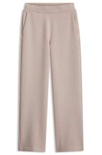 Pantalon large Relaxed en jersey scuba - Boss - Modalova