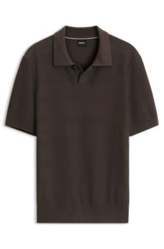 Pull en maille de coton - Boss - Modalova