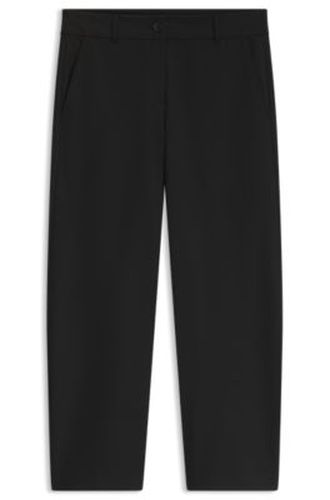 Pantalon Barrel Relaxed en twill stretch - Boss - Modalova