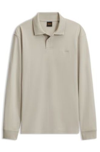 Polo en coton interlock - Boss - Modalova