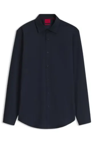 Chemise Slim à col Kent - HUGO - Modalova