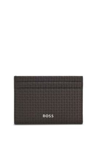 Portefeuille à motif tressé - Boss - Modalova