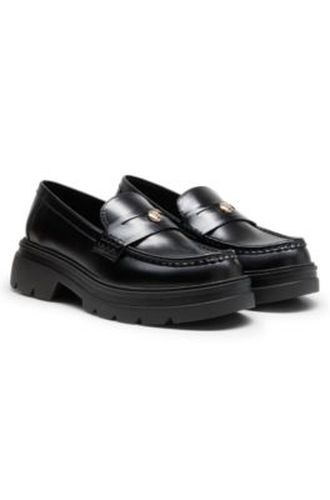 Mocassins en cuir - HUGO - Modalova