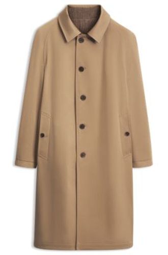 BY BECKHAM manteau en twill de coton italien - Boss - Modalova