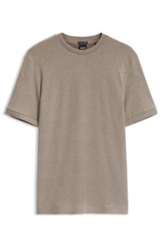 T-shirt en coton mélangé - Boss - Modalova