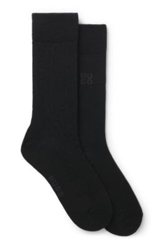 Lot de deux paires de chaussettes mi-mollet - HUGO - Modalova