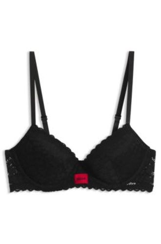 Soutien-gorge push-up en dentelle - HUGO - Modalova