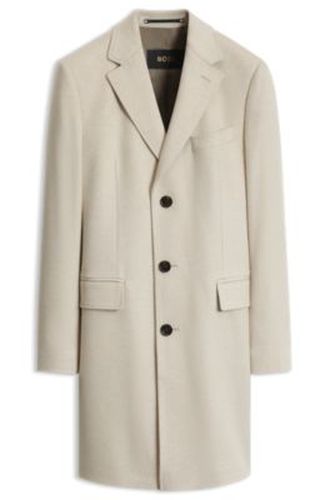 Manteau droit en cachemire italien - Boss - Modalova