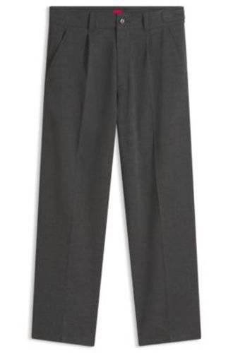 Pantalon large Relaxed en tissu stretch performant - HUGO - Modalova