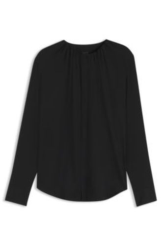 Chemisier en soie stretch - Boss - Modalova
