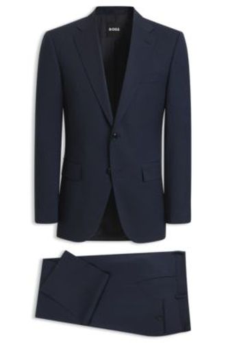 Costume deux pièces Regular en laine vierge stretch - Boss - Modalova