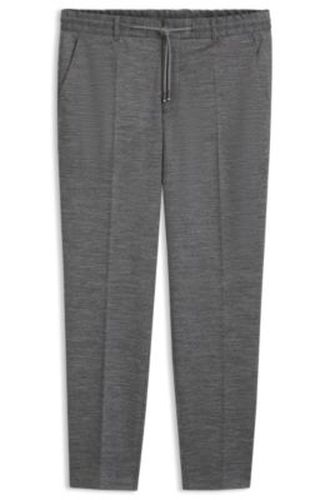Pantalon business Regular en laine vierge mélangée - Boss - Modalova
