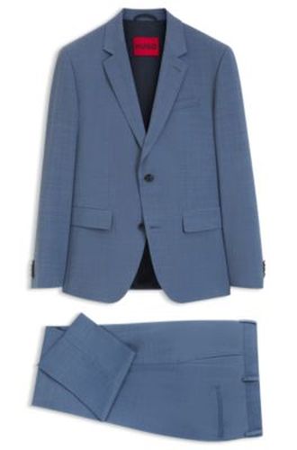 Costume deux pièces Slim en laine mélangée - HUGO - Modalova