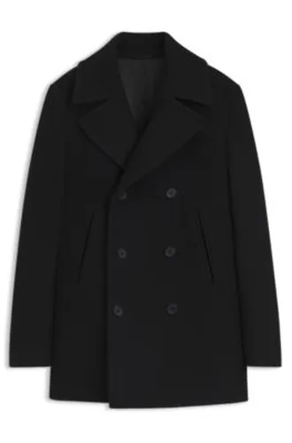 BY BECKHAM caban en laine vierge - Boss - Modalova
