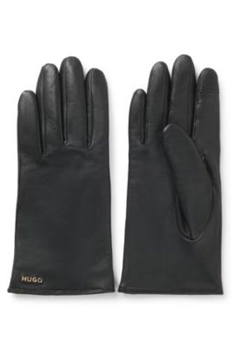 Gants élégants en cuir lisse - HUGO - Modalova