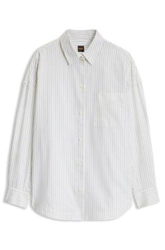 Chemisier Oversize long en coton - Boss - Modalova