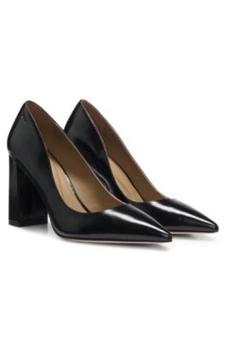 Escarpins à talons hauts en cuir à bout pointu - Boss - Modalova