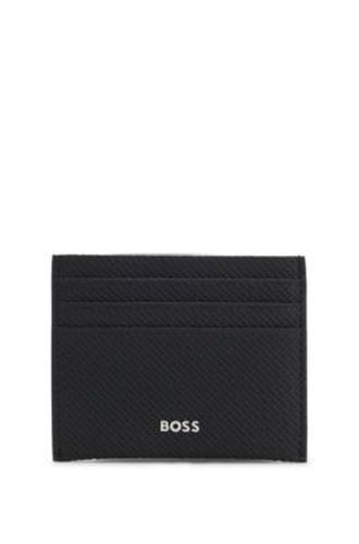 Porte-cartes à motif monogramme - Boss - Modalova