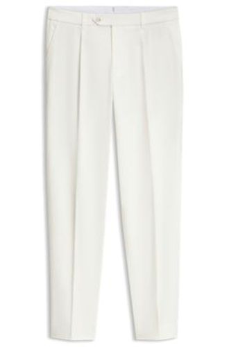 Pantalon Fuselé en coton mélangé - Boss - Modalova