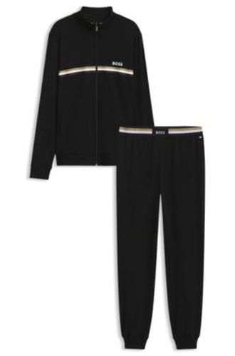 Pyjama en coton stretch - Boss - Modalova