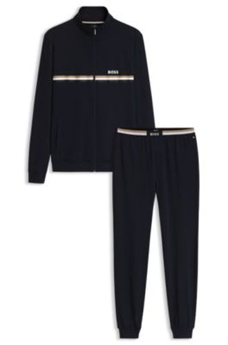 Pyjama en coton stretch - Boss - Modalova
