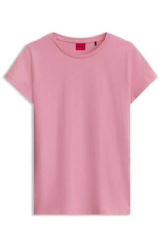 T-shirt en coton à logo - HUGO - Modalova