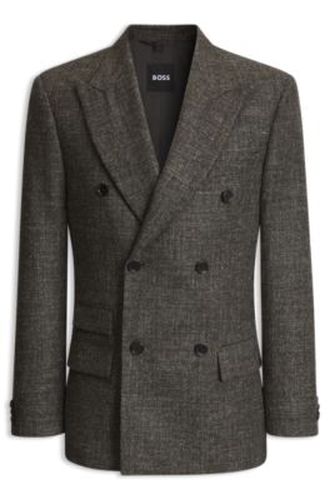 Veste de costume en laine mélangée - Boss - Modalova