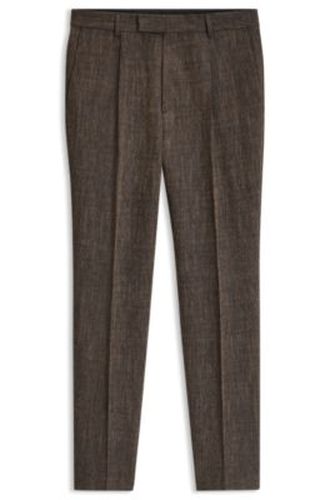Pantalon en laine mélangée - Boss - Modalova