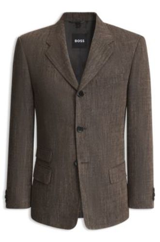 Veste de costume en laine mélangée - Boss - Modalova