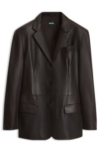 Blazer en cuir - Boss - Modalova