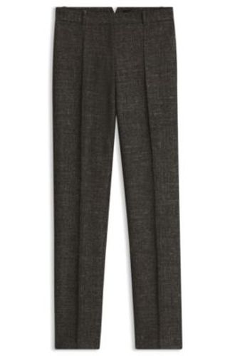 Pantalon en laine mélangée - Boss - Modalova