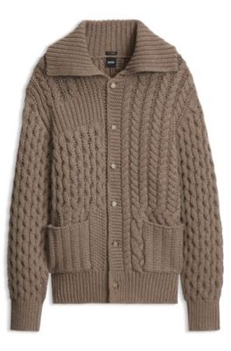 Cardigan en laine et cachemire - Boss - Modalova
