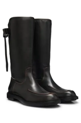 Bottes en cuir - Boss - Modalova